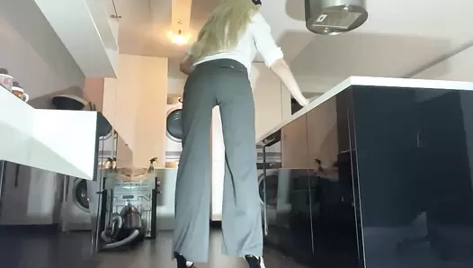 Thefartbabes - Office pants panty poop custom