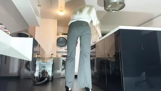 Thefartbabes - Office pants panty poop custom