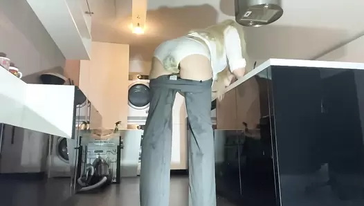 Thefartbabes - Office pants panty poop custom