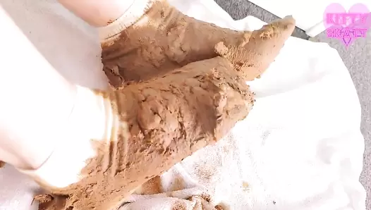 Kitty Skatt - ASMR Poopy Sock Smear