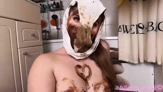 Ninounini - PANTIES & EATING (+ BONUS VIDEO): I pee 3 times and shit in my panties before eating my shit and fisting my ass! (SCAT / SCAT / PISS x3 / PANTIES FISTING / HARD ANAL / ATM / ATP)