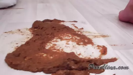PooAlina - Alina pooping diarrhea with fart in white shorts and smeared shit ass, Amateur Collection, PooAlina - Alina pooping diarrhea with fart in white shorts and smeared shit ass, Amateur Collection,