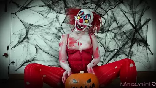 Ninounini - DIRTY HALLOWEEN: I shit and piss in a pumpkin for Halloween before playing with the contents and fucking my ass ! (SCAT / PISS (x2) / FOOD FETISH / ORGASM / HARD ANAL / ATM / ATP)