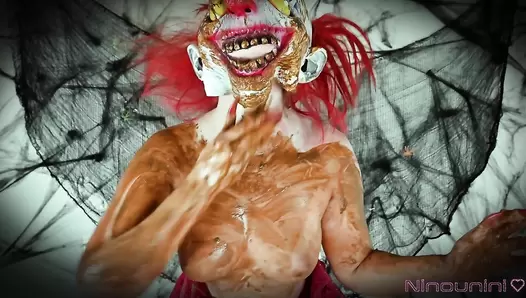 Ninounini - DIRTY HALLOWEEN: I shit and piss in a pumpkin for Halloween before playing with the contents and fucking my ass ! (SCAT / PISS (x2) / FOOD FETISH / ORGASM / HARD ANAL / ATM / ATP)