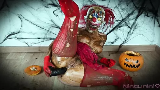Ninounini - DIRTY HALLOWEEN: I shit and piss in a pumpkin for Halloween before playing with the contents and fucking my ass ! (SCAT / PISS (x2) / FOOD FETISH / ORGASM / HARD ANAL / ATM / ATP)