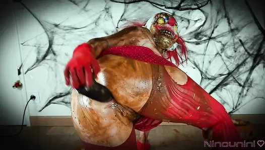 Ninounini - DIRTY HALLOWEEN: I shit and piss in a pumpkin for Halloween before playing with the contents and fucking my ass ! (SCAT / PISS (x2) / FOOD FETISH / ORGASM / HARD ANAL / ATM / ATP)