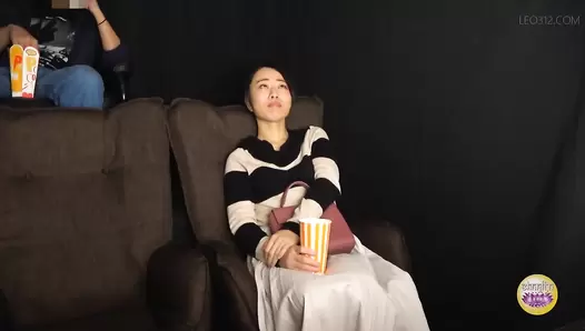 SL-610 04 Rushing to poop while the movie is showing