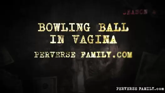 Bowling Ball in Vagina