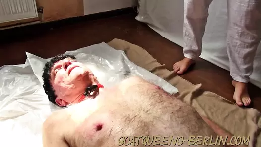 Slave Cunt Tortured and Shit into Mouth Part 1-2