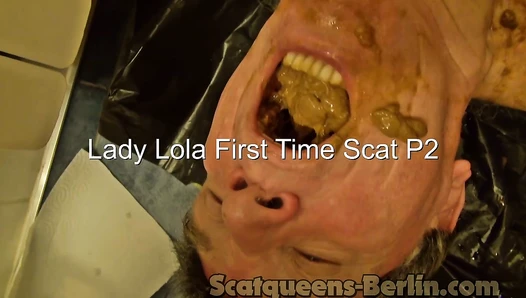 Scatqueens-Berlin - Lady Lola First Time Scat P2