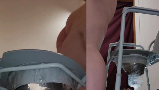 SSBBW Queen Siya - (HUGE LOADS) New SLAVE vs. Experienced TOILET
