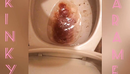 GoddessKinkyCaramel - Vomitting and shitting all over