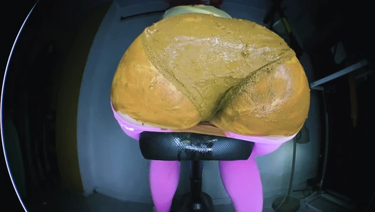 DirtyBetty - Scat Babe x Huge Diarhea Workout, Amateur Collection, 
