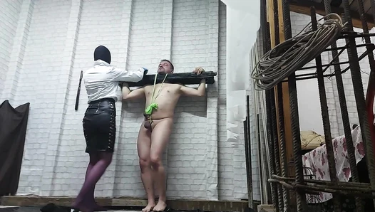GoddessAndreea - Faith CBT whipping and kaviar swallow complete