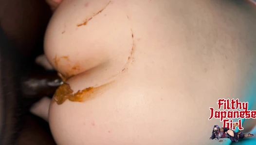 Filthy Japanese Girl - I Shat All Over His Dick