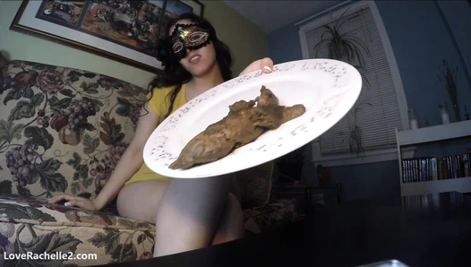 LoveRachelle2 - Feeding My Scat Lover
