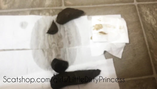 LittleDirtyPrincess - Returning to poop again and again
