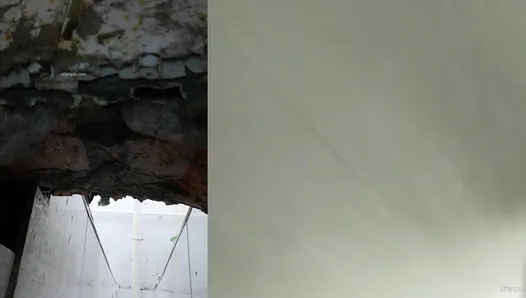 The hospital held a ditch toilet 1