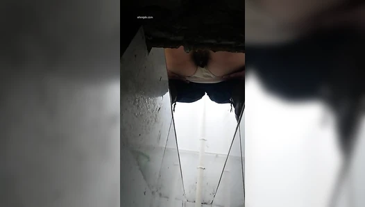 The hospital held a ditch toilet 1