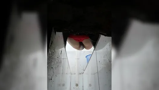The hospital held a ditch toilet 3