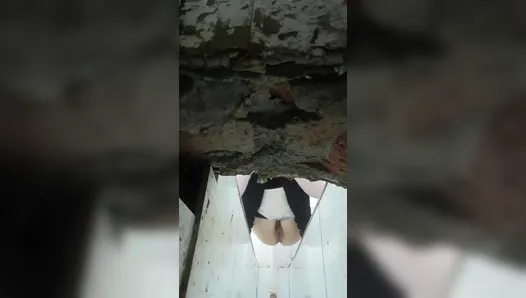 The hospital held a ditch toilet 3