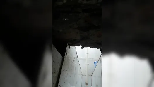 The hospital held a ditch toilet 3