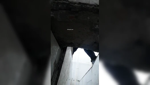 The hospital held a ditch toilet 6