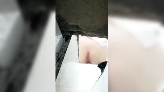 The hospital held a ditch toilet 6
