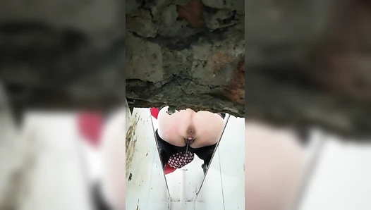 The hospital held a ditch toilet 6