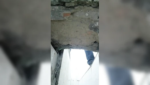 The hospital held a ditch toilet 6
