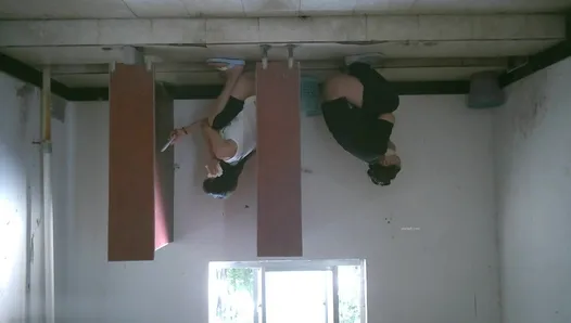 Pulling pants, the best of the 17th issue - Panoramic + ditch bottom dual perspective 84V - 1