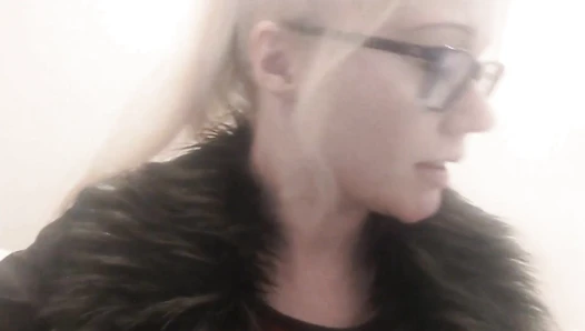 PooGirlSofia - Custom Poop on Jacket (CONSTIPATED)