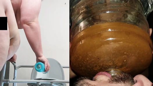 SSBBW Queen Siya - I brutally EXPLODE and MAKE him SWALLOW.