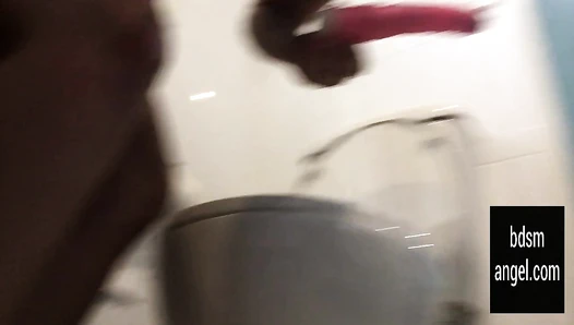 BDSMangel - LICK My Shitty ANAL dildo toilet slave