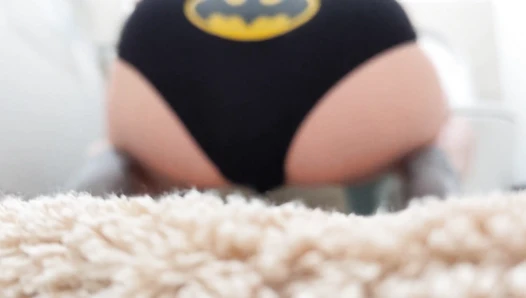 PooGirlSofia - Panty Pooping in Batman Knickers