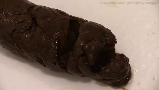 DirtyMaryan - Pooping 2 times during my period
