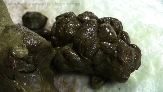 DirtyMaryan - Pooping 2 times during my period