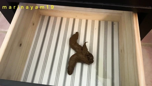 Marinayam19 - Did it in the drawer!