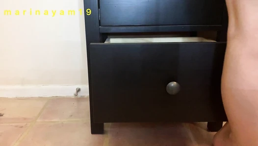 Marinayam19 - Did it in the drawer!