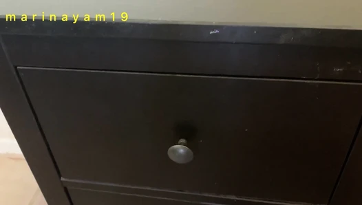 Marinayam19 - Did it in the drawer!