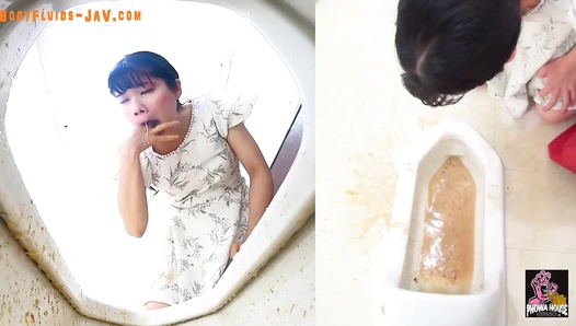 BFJV-175 Voyeur, Japanese Toilet Vomit