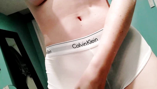 CassieScat - Big Bulge in my Calvins + Messy, Anal Fingering