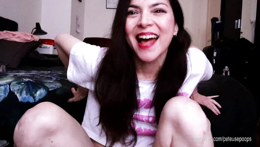 peteuse - Sheer Panty Poop After Coffee