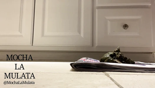 MochaLaMulata - Shitting in Donald Krump’s face.