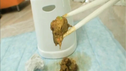 Fetidistrojp - How to chopstick a turd!
