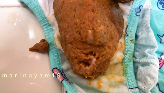 Marinayam19 - Panty poop gets pussy creamy