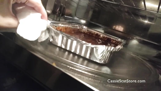 CassieScat - 1 Firm+1 Mushy Poo+Chocolate=Your Dessert