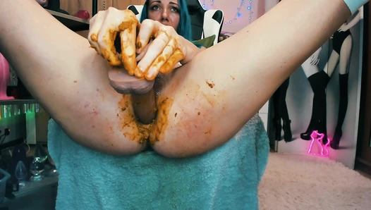 Anal_Queen_Mona - Scat Anal with Dildo (No Audio). Smear. Prolapse. Pee. Back my Shit from the Floor to the Ass Again, Amateur Collection, Anal_Queen_Mona - Scat Anal with Dildo (No Audio). Smear. Prolapse. Pee. Back my Shit from the Floor to the Ass Again, Amateur Collection,