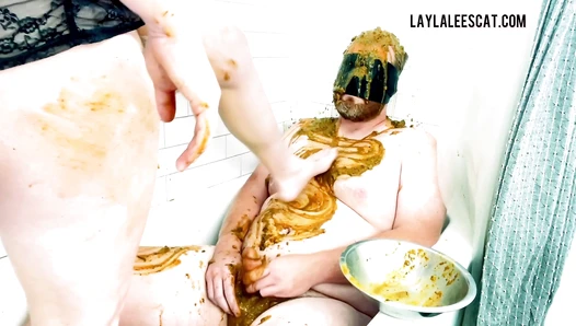 Layla Lee - Scat Slave Shitshow, Amateur Collection, 