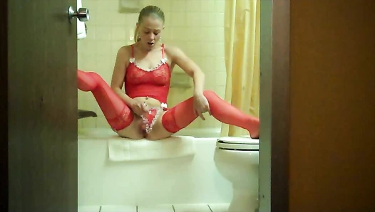 CosmicGirl - Masturbating My Pussy With Poo